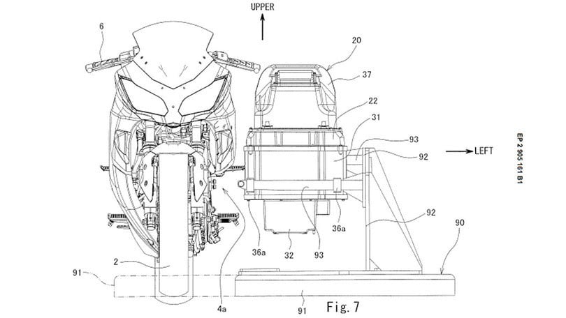 Kawasaki, batteria intercambiabile per la Ninja elettrica?