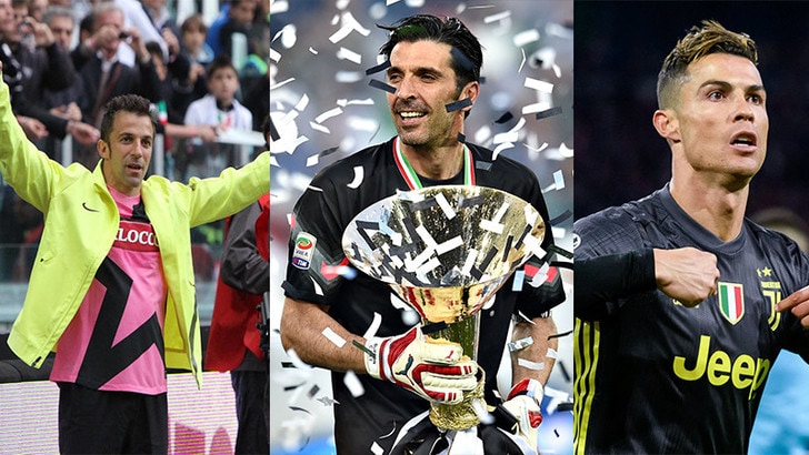 Juventus, i protagonisti degli otto Scudetti