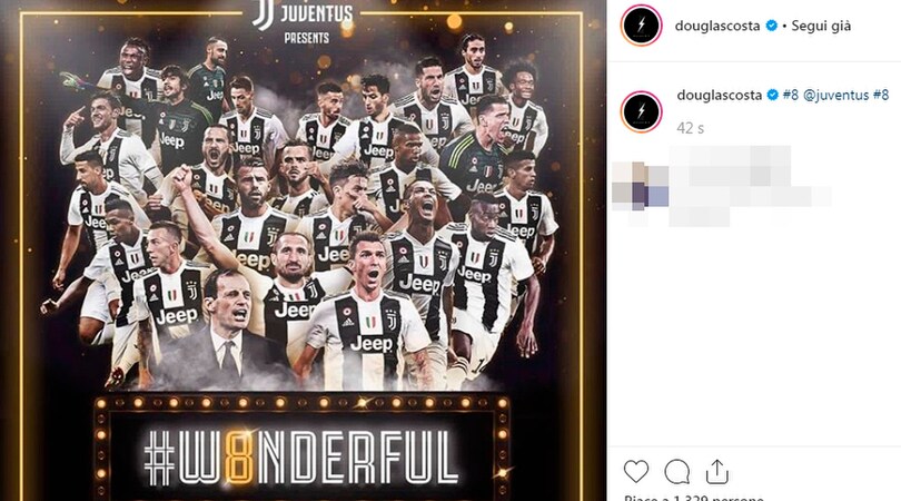 Juventus, le reazioni dei giocatori (anche gli ex) alla vittoria dello scudetto
