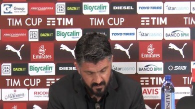 Gattuso: "Facciamo fatica a fare risultato"
