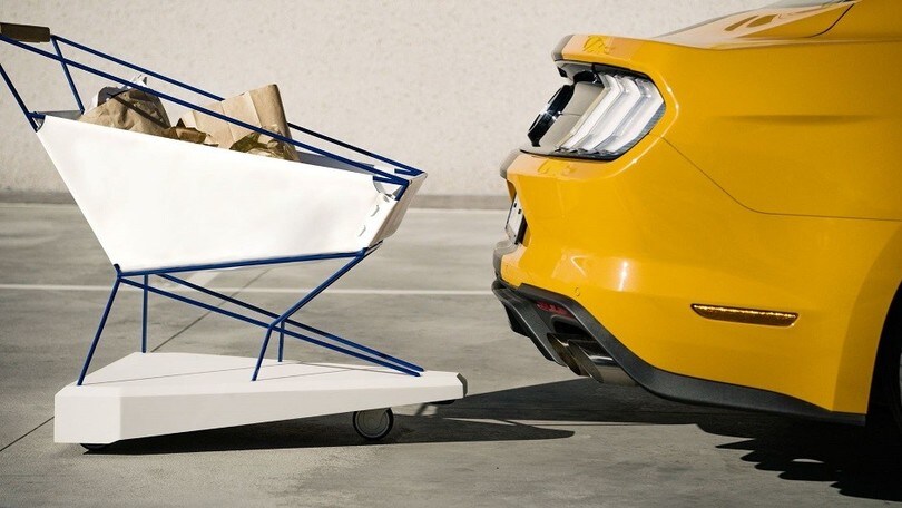 Self-Braking Trolley Ford: freni per il carrello della spesa