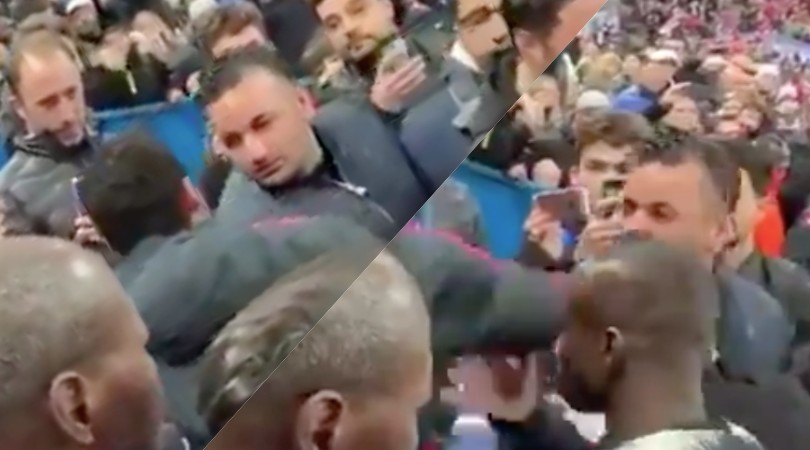 Neymar perde la testa: pugno in faccia al tifoso