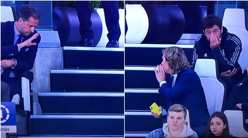 Nedved e Paratici allo Stadium: che si sono detti? Tormentone sul web
