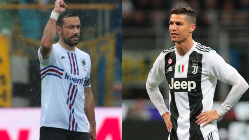 Classifica Scarpa d'Oro: sale Ronaldo, vola Quagliarella
