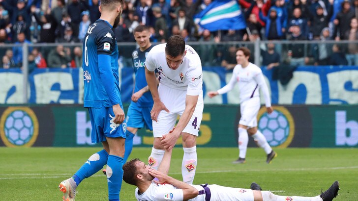 Serie A Fiorentina, Pezzella sarà operato. Out col Milan