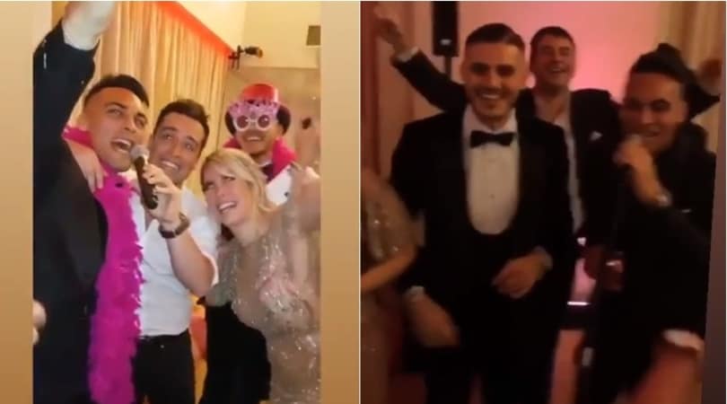 Tra moglie e marito...c'è Lautaro: l'argentino scatenato insieme a Wanda Nara e Icardi