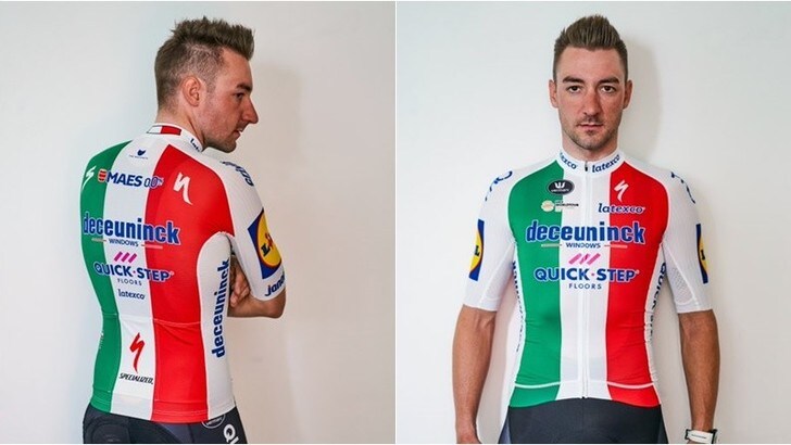 Ciclismo, Giro d'Italia: Elia Viviani al via con una maglia speciale tricolore