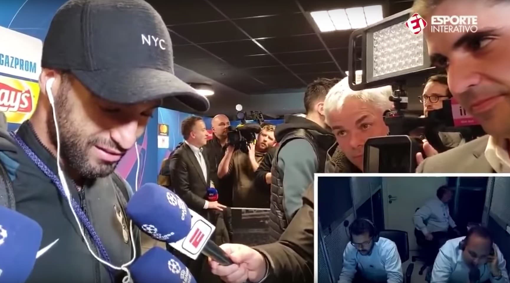Lucas Moura ascolta la cronaca della sua tripletta e scoppia in lacrime