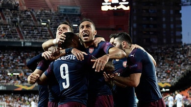 Aubameyang e Lacazette stendono il Valencia: è finale per i Gunners!