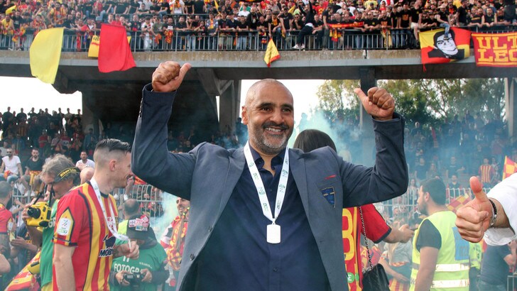 Lecce, Liverani dirige il primo allenamento della stagione