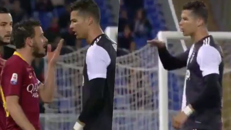 Nervi tesi Florenzi-Ronaldo: CR7 lo prende in giro per la statura