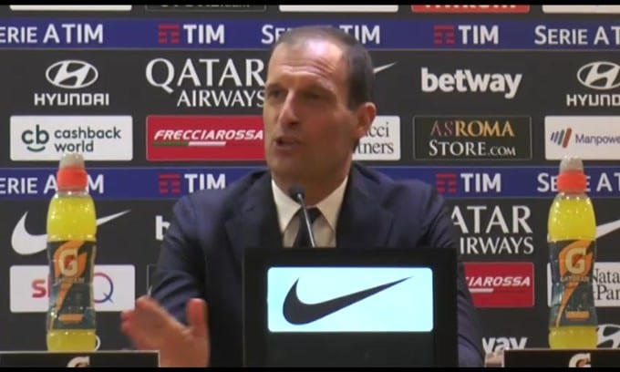 Allegri: "Roma mi piace, ma rinnovo con la Juve"