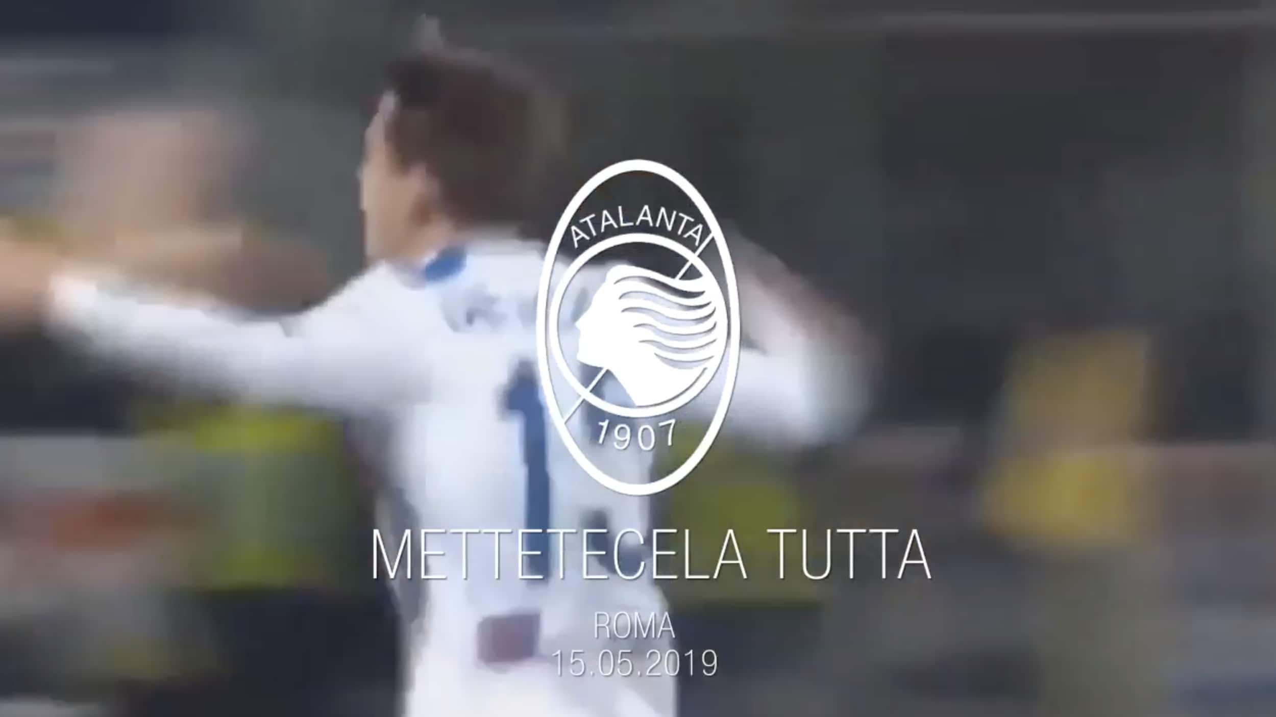 Atalanta verso la finale di Coppa: «La storia ci sta aspettando»
