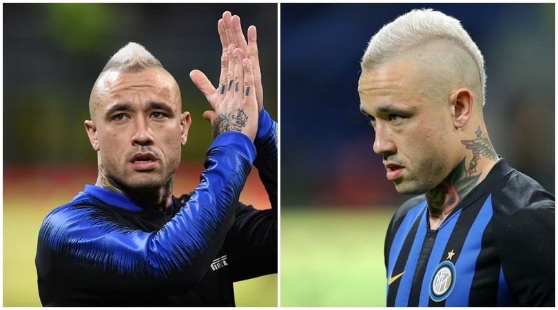 La cresta biondo platino di Nainggolan illumina San Siro