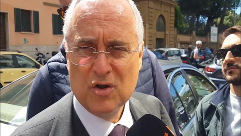 Lotito: "Coppa Italia meritata. Inzaghi? Mai avuto dubbi"