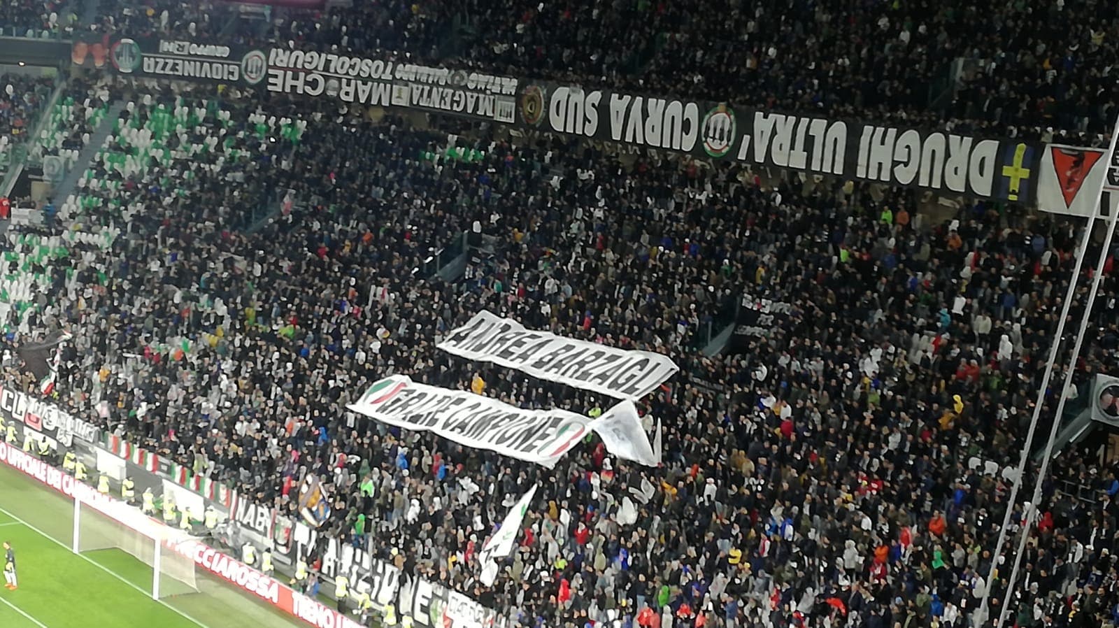 Barzagli commosso per l’ultima partita all'Allianz Stadium