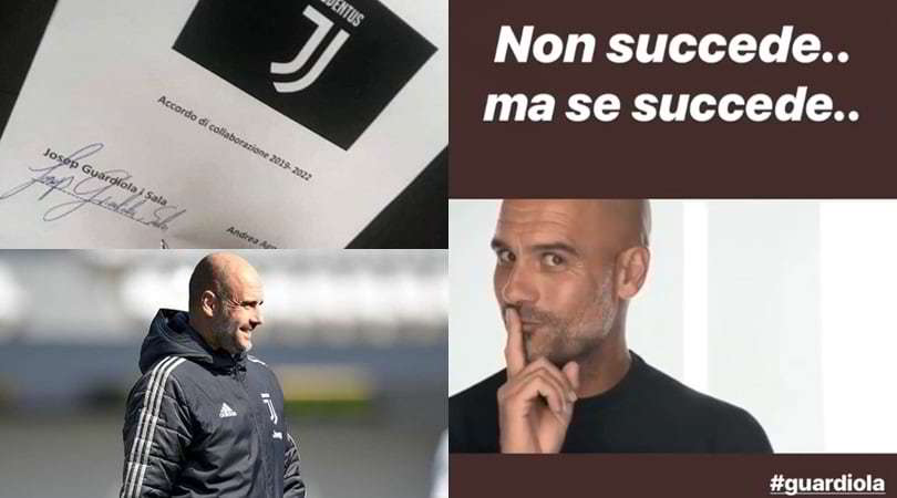 Nuovo allenatore della Juve: Guardiola scatena i social