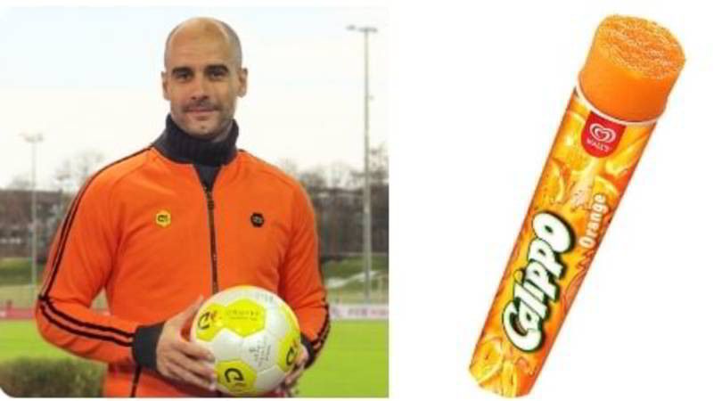 Il "calippo Guardiola" fa sorridere sui social