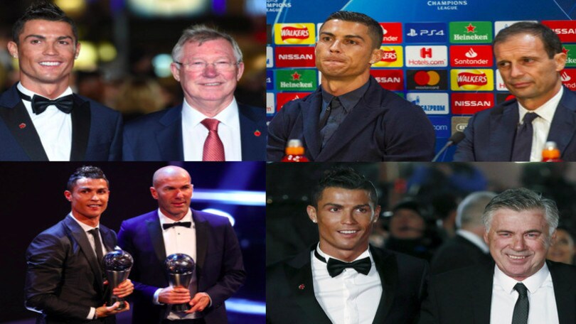 Da Ferguson ad Allegri: il rendimento di Ronaldo tecnico per tecnico