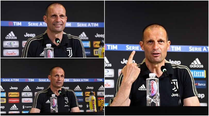 Allegri saluta la Juve con un nuovo look