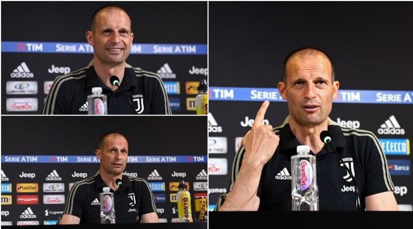Allegri saluta la Juve con un nuovo look