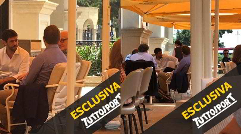 Agnelli a Baku da Sarri! FOTO ESCLUSIVE