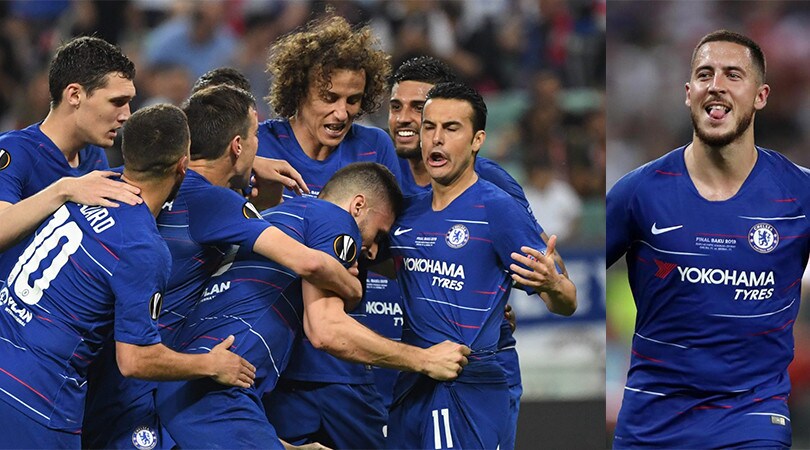 Chelsea show a Baku: Arsenal annichilito. Hazard da urlo!