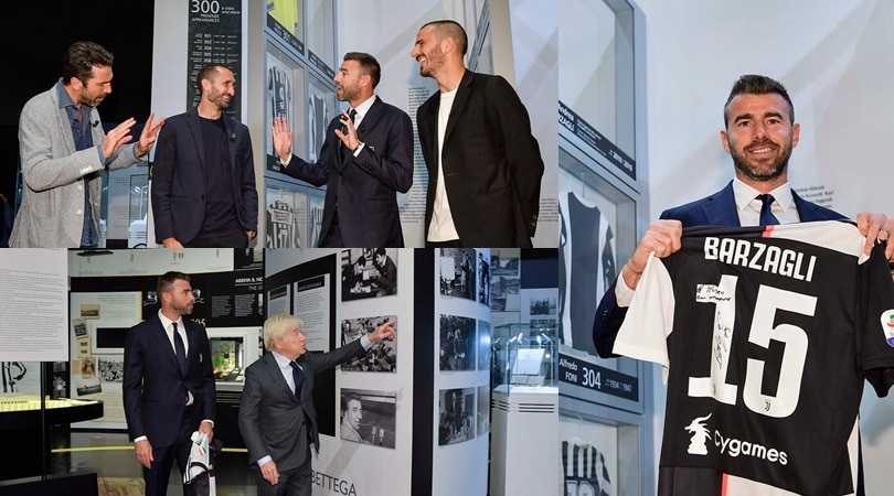 Juve, la 15 di Barzagli al J Museum