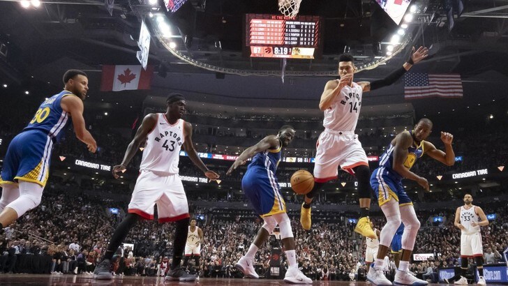 NBA Finals, Golden State ko: primo atto ai Raptors