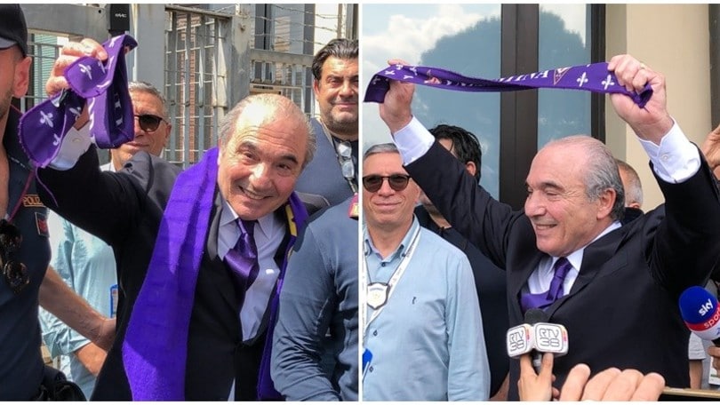 Commisso, l'abbraccio di Firenze al nuovo patron