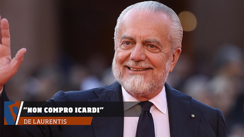 De Laurentiis: 'Non compro Icardi'