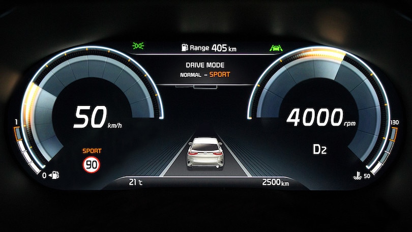 Supervision, strumentazione digitale per Kia XCeed