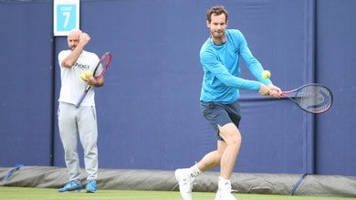 Tennis, Murray al Queen's in doppio: