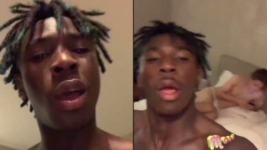 Kean canta con un ospite nel letto: è Zaniolo in mutande