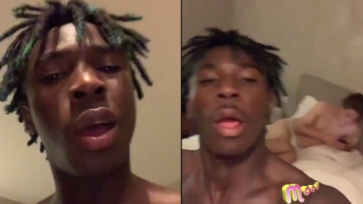 Kean canta con un ospite nel letto: è Zaniolo in mutande
