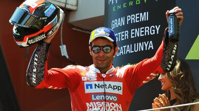 Petrucci sul podio in Catalogna:
