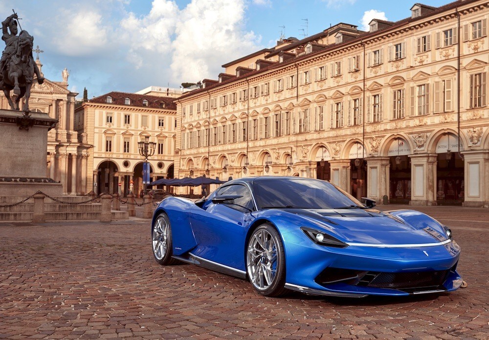 Pininfarina Battista: le foto a Parco Valentino