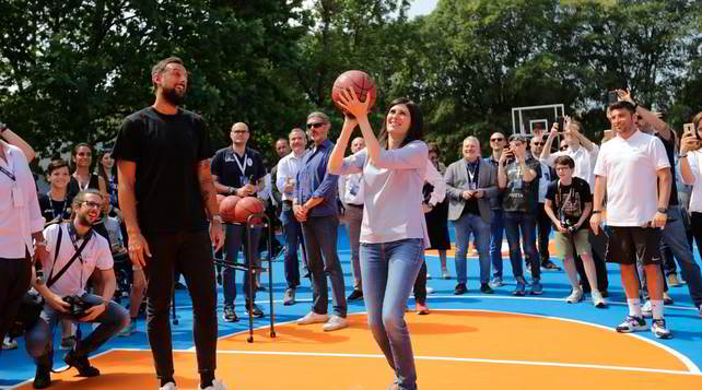 Enjoy NBA, inaugurato il nuovo playground a Torino | FOTO