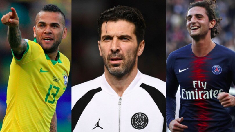 Non solo Buffon e Rabiot, ecco la top 11 degli svincolati