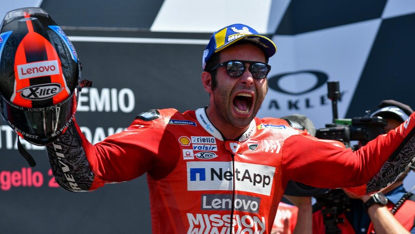 Dovizioso: "Felice per il rinnovo di Petrucci"