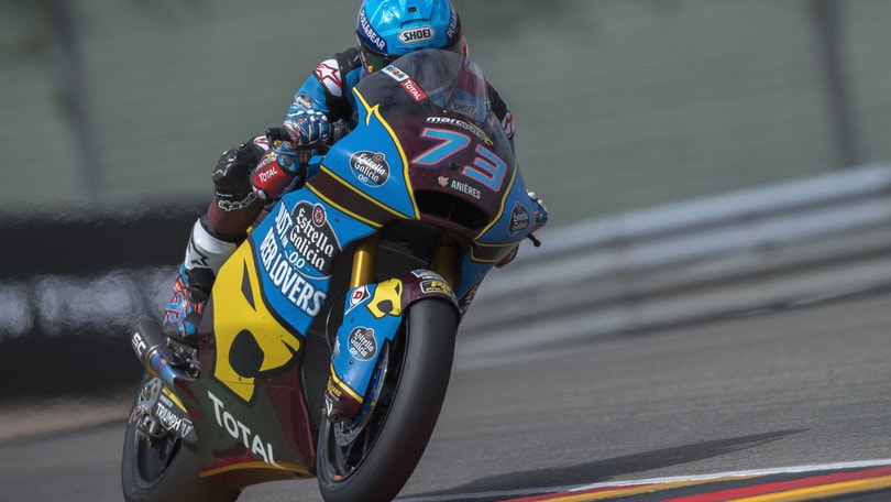 Moto2: Alex Marquez centra la pole al Sachsenring