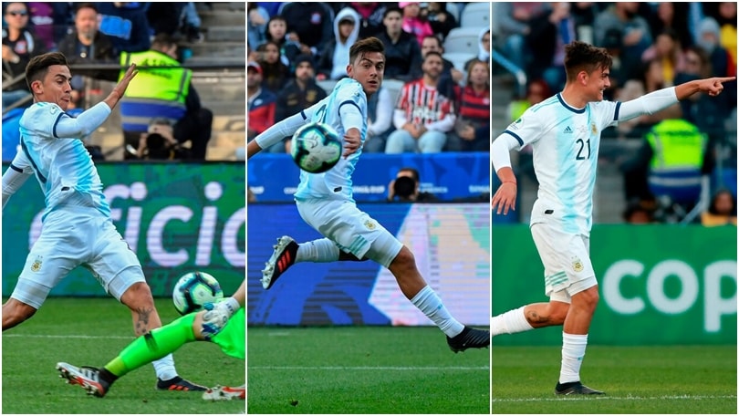 Dybala, scavetto al Cile: la magia con l'Argentina