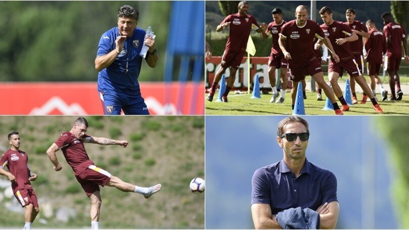 Torino, tutti agli ordini di Mazzarri. A Bormio c'è anche Moretti, ma è in borghese