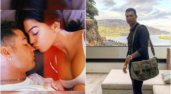 Ronaldo lascia Madeira e si riposa con Georgina: bacio romantico