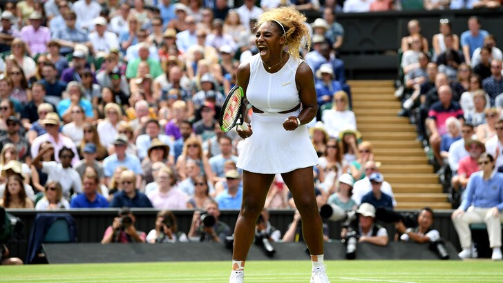 Serena Williams e Halep conquistano le semifinali di Wimbledon