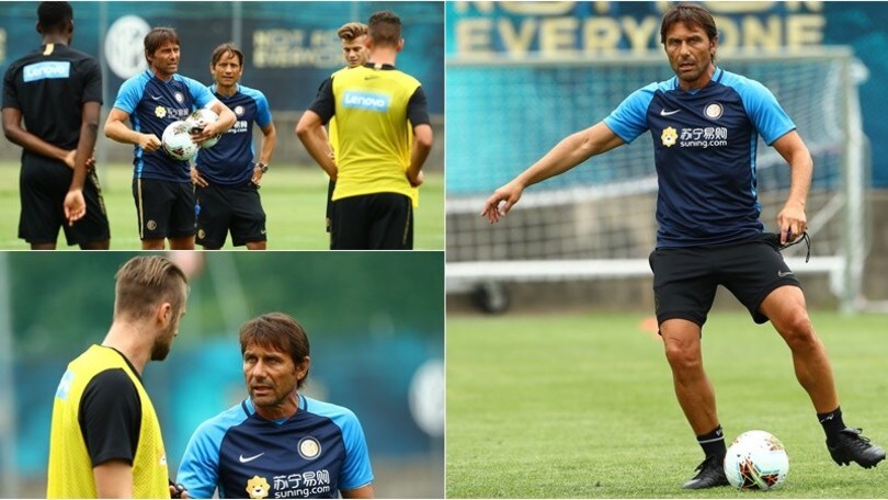 Antonio Conte torna in campo! L'Inter a scuola dal maestro