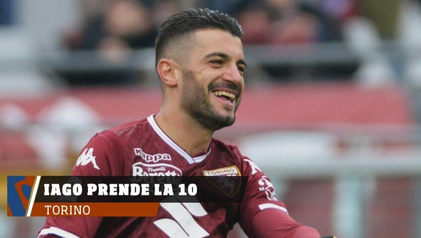 Torino, Iago Falque prende la 10