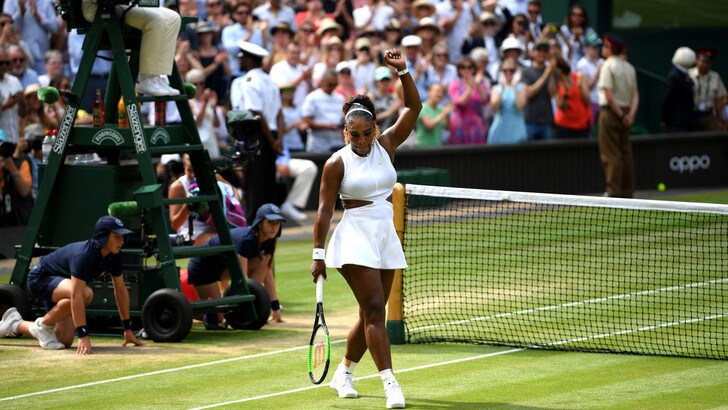 Serena Williams e Halep raggiungono la finale di Wimbledon
