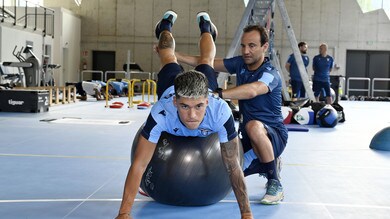 La Lazio come la Juve di Sarri: mega palloni in allenamento