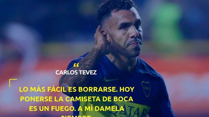 Tevez, l'urlo dell'Apache: «Per il Boca bisogna avere il fuoco dentro»